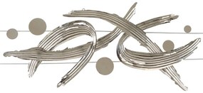 Fém fali dekoráció 121x52 cm Mondrian – Mauro Ferretti