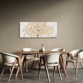 Egy virágfa képe (120x50 cm)