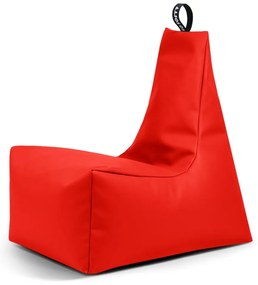 Piros bőrutánzat babzsákfotel Icy L – So Soft?