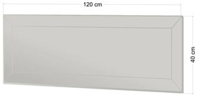 Nady White tükör 40 x 120 cm