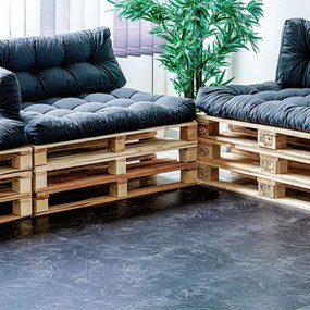 STILISTA Úszó vinyl padló 7,5m² antracit