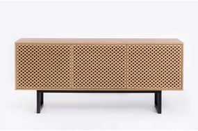 Camden Diamond komód tölgy dekorral, 175 x 75 cm - Woodman