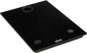 Konyhai mérleg Lapos Fekete Konyhai üveg LCD kijelző 5g/5kg