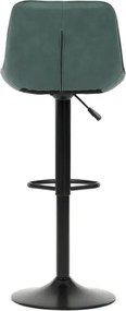 Bárszék zöld színben, szövet kárpittal AUB-V3066 GRN3