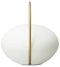 Fehér LED dimmelhető asztali lámpa (magasság 19 cm) Orbit – UMAGE