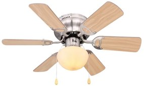 Globo 03802 - Mennyezeti ventilátor UGO 1xE27/60W/230V