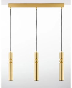 Jupiter 2010 - Csillár zsinóron ALAS 3xGU10/10W/230V arany