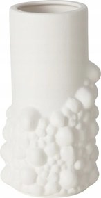 Váza Fehér Matt Agyag Elegáns Vízálló Bule 20,3 X 11 CM