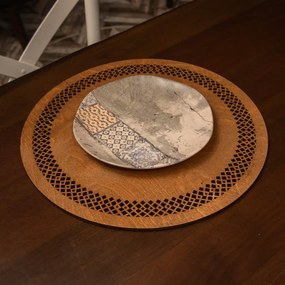 Seljuk tálca, dió, 36×36 cm – TR790PYN1138