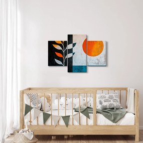 Kép - Növény és nap absztrakciója (90x60 cm)