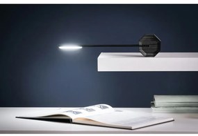 Fekete LED asztali lámpa (magasság 38 cm) Octagon One – Gingko