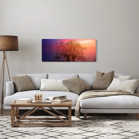 Fák a ködben (120x50 cm)
