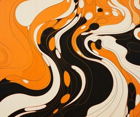 Poszter 60x50cm Táncoló Tinta