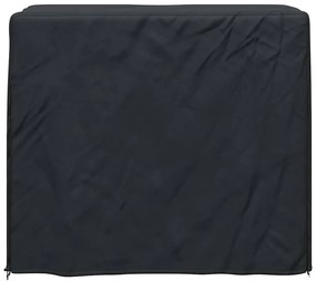 Kültéri bútor takaró Fekete 122 x 61 x 106 cm 210D szövet