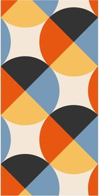 Tapéta - Színes geometrikus absztrakció II.