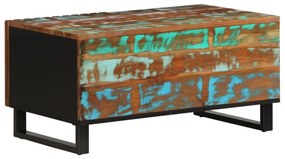 Tömör akácfa dohányzóasztal 80 x 51 x 40 cm