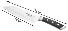 Japán kés Azza Santoku - Tescoma