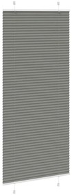 pliszírozott redőny antracit 100x200 cm szövetszélesség 99,4 cm