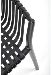 Lamar étkezőszék, fekete