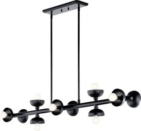 Kichler Palta KL-PALTA-LP10-BK Függőlámpa 10x40W/E14 IP20