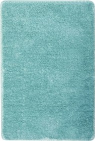 Fürdőszobaszőnyeg Shaggy Csúszásgátló Türkiz Kék Malmo 60x100 cm