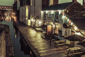 Poszter 45x30cm Gáz utca este Birminghamben, Assaf Frank