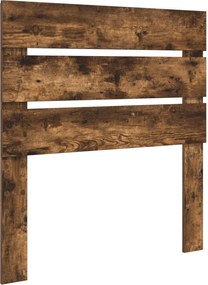 vidaXL Fejtámla Füstölt tölgy 90 cm Faanyag