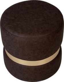 Ring puff - arany gyűrű - M612 - barna R