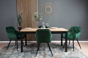 Zöld Bársony Étkezőszék. POLA
