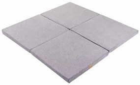 Szürke játszószőnyeg 120x120 cm – Meowbaby