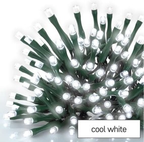 LED Karácsonyi kültéri lánc 180xLED/8 mód 23m IP44 hideg fehér