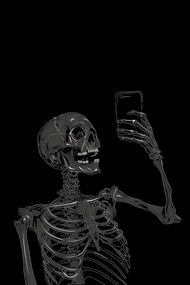 Poszter 30x45cm Selfie Az Időn Túl