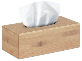 Zsebkendős doboz 24 x 9 x 12 cm , bambusz