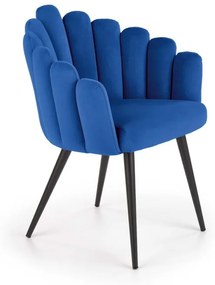 K410 szék, színe: sötétkék