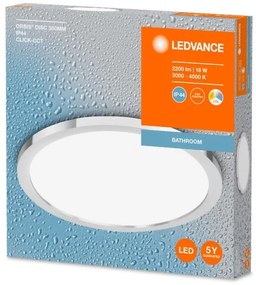 Ledvance - DISC LED fürdőszobai mennyezeti lámpa 18W 3000/4000K IP44