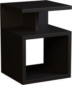 Zoe éjjeliszekrény asztal fekete szín
