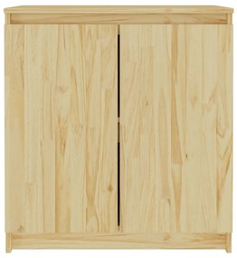 tömör fenyőfa kisszekrény 60x36x65 cm