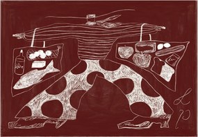 Poszter 70x50 cm Sam Shopping – Lucia Tuffley – The Poster Club