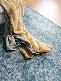 Flat Weave Rug Tosca Blue 115x180 cm