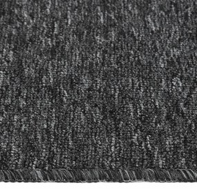 15 db antracit négyszögű csúszásmentes lépcsőszőnyeg 60 x 25 cm
