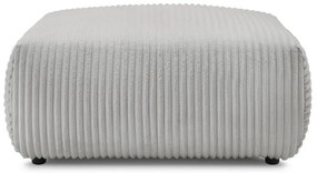 Világosszürke kordbársony lábtartó Lucien – Bobochic Paris