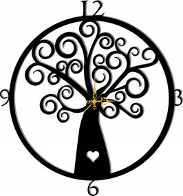 Áttört Fa Falióra 60CM XL 16 Szín