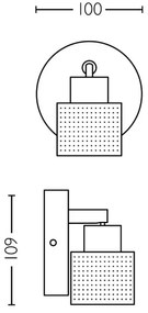 Philips - Spotlámpa NIALL 1xGU10/5W/230V fekete/réz