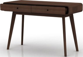 Íróasztal diófa dekorral 50x120 cm Cassie – Støraa