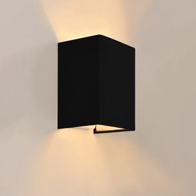 [lux.pro] Fali lámpa Schwerin fekete