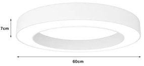 Immax NEO 07212L - LED Dimmelhető lámpa PASTEL LED/53W/230V fehér Tuya + távirányító