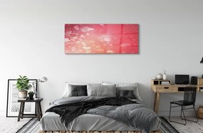 Akrilkép Piros szív háttér 100x50 cm