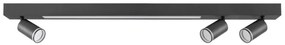 Polux PARIS 327390 Spotlámpa 1x24W/LED|3x10W/GU10 4000K 800lm IP20