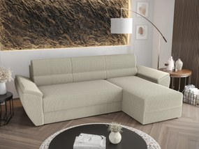Sarok ülőgarnitúra Radiant L2 (tejszín) (J). 1057460