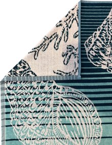 ISCHIA Strandtörölköző türkiz 165x90cm